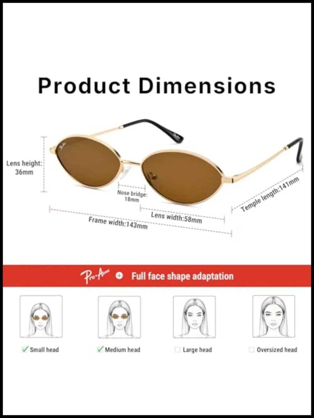 Polarized Retro Cat Eye Sunglasses with Metal Frame